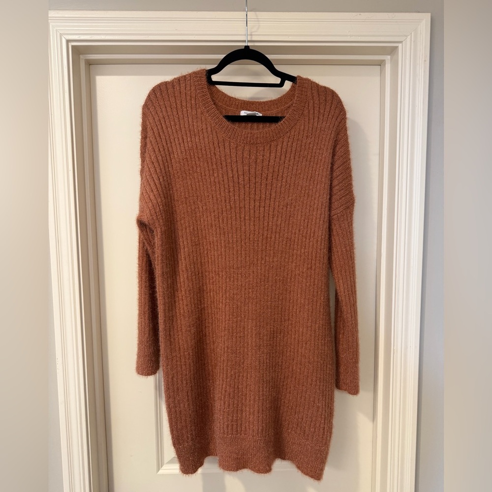 Fashion Nova Crew Neck Sweater Dress